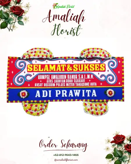 Papan Bunga Ucapan Selamat Kayoa Utara